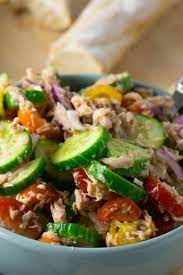 schneller thunfisch salat mit honig senf dressing rezept thunfischsalat honig senf dressing essensrezepte