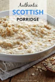 Elaine feels they must bring wine and cake. Authentic Scottish Porridge Recipe