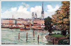 Rouen La Seine Et Les Quais En 2020 Rouen Quai France