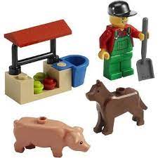 amazon com lego city farmer 7566 toys games lego city lego animal lego animals