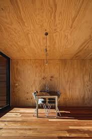 Farmland Shed Converted To Modern Self Sustainable Cabin Pump House Plywood Interior House And Home Magazine