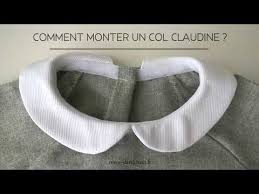 Comment Coudre Un Col Claudine Youtube Comment Coudre Tuto Col Claudine Coudre