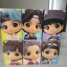 Jual BTS Tiny Tan Q Posket original Bandai