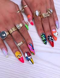 Whatever the event be, polished, beautiful nails complete your attire. Acrylic Crazy Nails Art Addicfashion