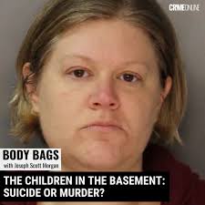 Lisa Snyder calls 911 after finding her son Connor, 8, and daughter  Brinley, 4, hanging in the basement. On #BodyBags, Joseph Scott Morgan and  Dave Mack investigate the case: Murder or suicide