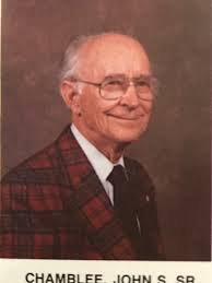 Dr John Sigma Chamblee Sr. (1913-2007)
