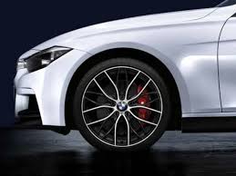 36112219672 Genuine Bmw Performance M Double Spoke 405 Wheels Tires F30 3 Series Turner Motorsport