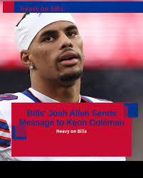 Buffalo Bills quarterback Josh Allen said he will "not give up"