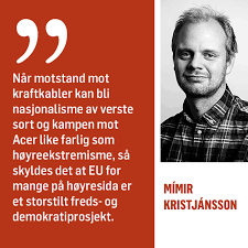 He hails from stavanger and has an icelandic father and a norwegian mother. Klassekampen Mimir Kristjansson Skriver Om Brunbeising Og Hatet Mot Eu I Dagens Avis Https Dagens Klassekampen No 2020 01 24 Fokus Facebook