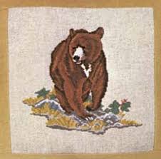 Only full cross stitches are used in this pattern. Black Bear By Gloria Pat Black Bear Bear Cross Stitch Patterns