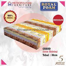 Kasur busa royal exclusive economy esteem: Jual Kasur Busa Royal Foam Grand 160x200 Tebal 30 Cm Kota Bekasi Metropolitan Furnitures Tokopedia