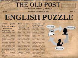 The mass media play an important role in our lives. English Puzzle Home Facebook