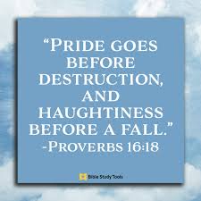 It is not irritable or resentful; Pride Brings Failure Humility Lifts You Up Proverbs 16 18 Your Daily Bible Verse July 14 Your Daily Bible Verse