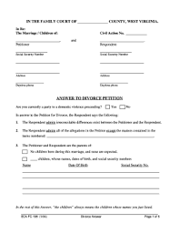 Divorces in virginia can be finalized by ore tenus hearing, by deposition/affidavit, or less commonly, by hearing with a commissioner. Virginia Divorce Fill Online Printable Fillable Blank Pdffiller