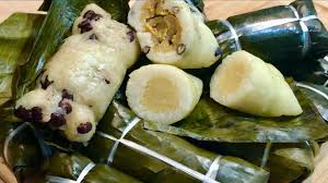 Bánh ít mặn nhân tôm thịt, bánh ú nhân thịt trứng muối, bánh tét, bánh ít gấc, bánh ít nếp than, bánh ít lá dứa hoặc các loại bánh ít theo yêu. Banh Tet Nhá» Mini Äƒn Chay Va Máº·n Cach Goi Va Náº¥u Nhanh Ngon Glutinous Rice Cakes Youtube
