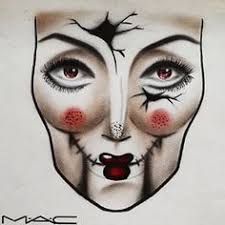 Image Result For Halloween Makeup Face Charts Makeup Face