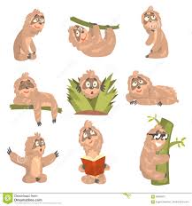 Maybe you would like to learn more about one of these? Situations Et Emotions De La Vie De Personnage De Dessin Anime Mignon Animal De Paresse Differentes Reglees Des Autocollants Plat Illustration De Vecteur Illustration Du Sourire Mignon 90802970