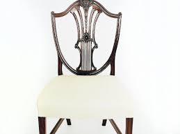 I have sheraton or hepplewhite shield back dining chairs and am wondering what their value may be. How To Identify Hepplewhite Style Antique Furniture