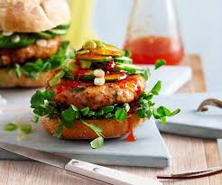 Sweet Thai Chilli Fish Burger Recipe Recipe Fish Burger Fish Burger Recipe Recipes