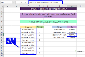 Maybe you would like to learn more about one of these? Formulas To Count With Percentage Breakdown In Excel Office 365