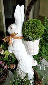 I Was Browsing Tj Maxx Homegoods The Other Day Looking For Easter Things When I Spied This Big Boy Easter Centerpieces Easter Tablescapes Spring Easter Decor