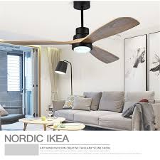 Attractive, unobtrusive fanbtransatlanticwe've had this ceiling fan installed for a week now and love it. Nordic Retro Loft Dinning Room Led Ceiling Fan Light Modern Bedroom Living Room Restaurant Coffee Shop Solid Wood Fan Lamp Ceiling Fans Light Room Ceiling Fansfan Ceiling Light Aliexpress