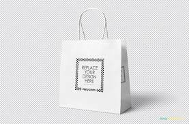 This mockup is designed in photoshop in layer format. Free Attractive Gift Bag Mockup Zippypixels