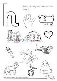 11.09.2017 · these alphabet coloring sheets are super simple to complete, but lots of fun! Start With The Letter H Colouring Page