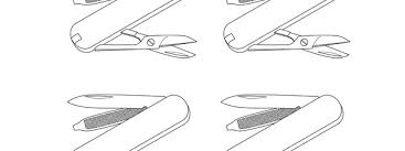 Makers and manufacturers quickly find that they just can't quite get the same knife, and some of their attempts are humorous. Swiss Army Knife Template Small