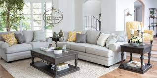 In addition to planters, clocks, trays, and other small items, the vendor also has rugs, mirrors, and wall art for sale. Transitional Living Room With Karen Sofa Living Spaces