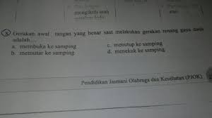 Maybe you would like to learn more about one of these? Mapel Penjas Kelas 8 Bab 8 Aktivitas Air Dijawab Menggunakan Penjelasan No Copas Brainly Co Id