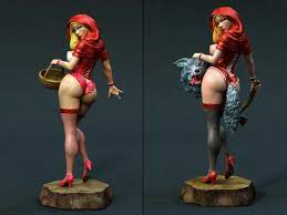 Red Riding Hood | Exclusive3dPrints | Commission | Exotic | NSFW | Painted  | | eBay