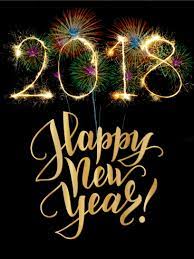 Colorful Explosion Happy New Year Card 2018 Happy New Year 2018 Happy New Year Cards New Year Card Making
