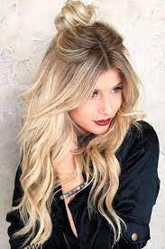 7 blonde lange frisur haarschnitt trendy frisuren haarfarbe blond