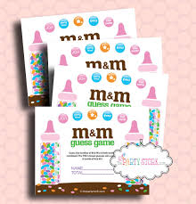 M M Baby Shower Game Baby Shower Games Outdoor Baby Shower Baby Shower Candy Bar