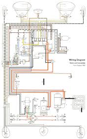 Need diagram so i can see what the fuses are 4. Thesamba Com Type 1 Wiring Diagrams
