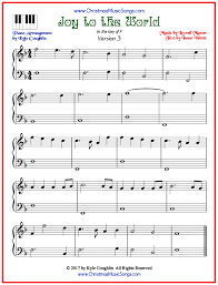 When considering easy classical piano pieces, romantic composer edvard grieg's morning mood from peer gynt op.13 is a good choice because of its use of patterns. Joy To The World Piano Sheet Music Free Printable Pdf