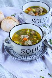 Hackballchen Suppe Suppe Mit Hackballchen Partysuppen Rezepte Thermomix Rezepte