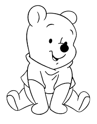 Winnie Pooh Bebe Para Colorear Busqueda De Google In 2020 Baby Coloring Pages Winnie The Pooh Drawing Bear Coloring Pages