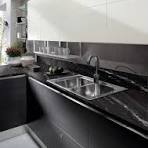 Agatha Black Granite Countertops - MSI Surfaces
