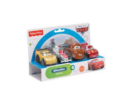 From fueling up, tuning up, and zooming all around, there's miles of fun for toddlers to discover at the little people® helpful neighbor's garage! Fisher Price Little People Cars 2 Wheelies 4 Pack Disney Toys Baby Disney Little People