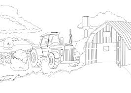 Tractor met aanhanger claas nectis 267f. Kleurplaten Tractor Graafmachines En Trekkers Tijd Met Kinderen