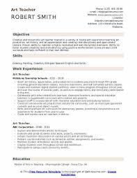 Art Teacher Resume Samples Qwikresume