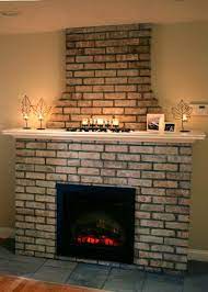 If brick is something you want to add to your home, the faux brick panels are really a great way to go. Building An Electric Fireplace With Brick Facade Diy Electric Fireplace Fireplace Electric Fireplace