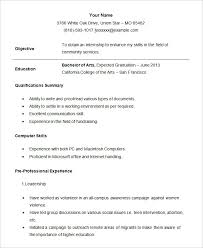 12th Pass Student Simple Resume Format