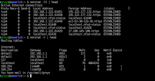 Execution of the netstat command without any options or arguments displays all existing connections including their. 5 Things You Can Do With Netstat Command