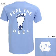 North Carolina Tar Heels Feel The Heel T Cb By Johnny T Shirt Unc Tarheels North Carolina Tar Heels Basketball Tar Heels
