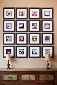 How To Easily Create A Photo Frame Collage Wall Display Decor Wall Display Gallery Wall