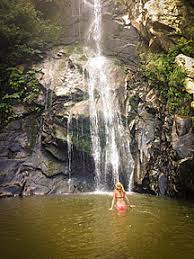 Yelapa, people say, is what coastal mexico used to be before it was discovered by the tourist throngs. Yelapa Mexico Sexy Woman Bathing At Waterfalls Stockphoto