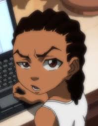 Animated Black Boy Cartoon Characters Pin By Rosa Trejo On Boondocks Caps Boondocks Drawings Black Cartoon Characters Cartoon Profile Pics